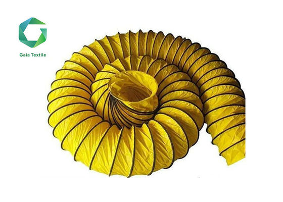 1.E8 Lớp PVC thông gió Ducting Khai thác chống tĩnh điện Vinyl tráng phủ 700gsm