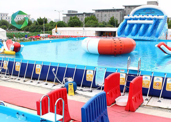 540gsm 500d PVC tráng Polyester Vải Vinyl kín gió Công viên giải trí Lâu đài Không thấm nước